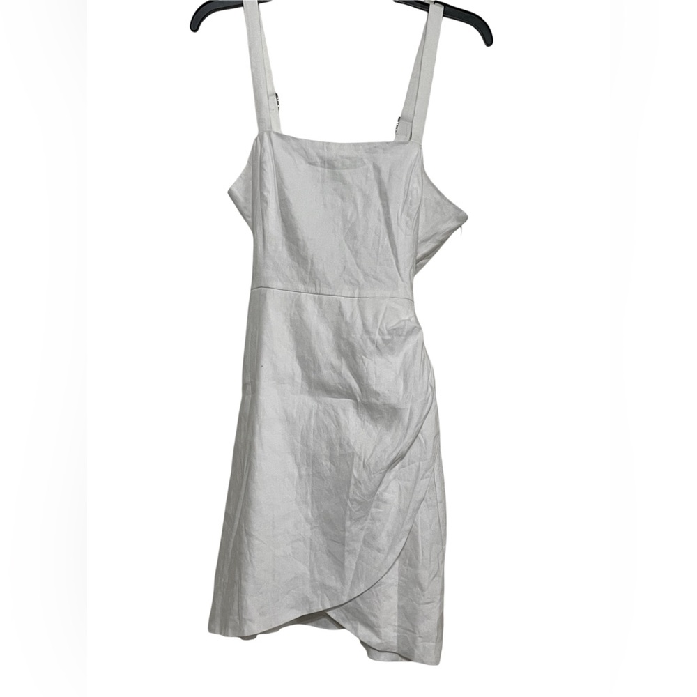 NWT Bachelorette Linen Blend White Summer
dress.